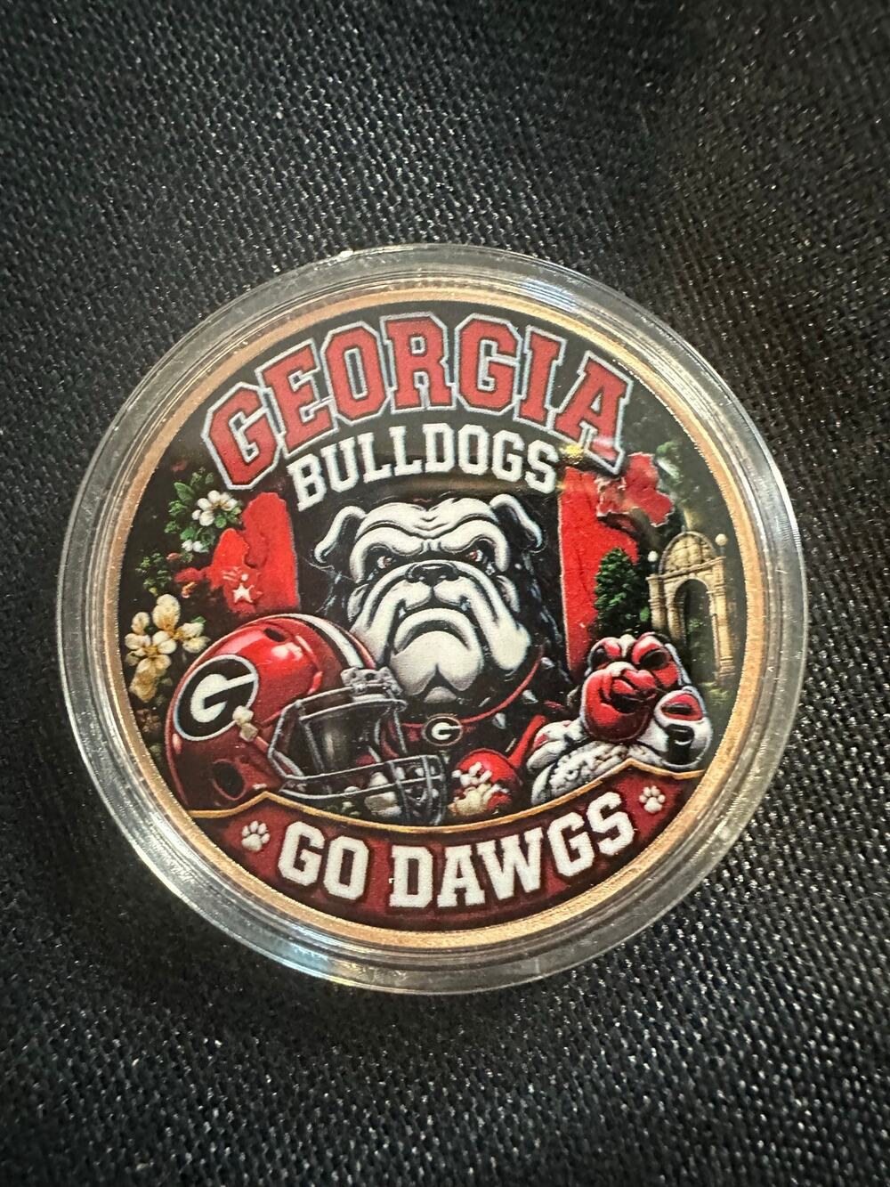 Georgia Bulldogs 1 oz Copper Coin Collectible UGA Football Dawgs